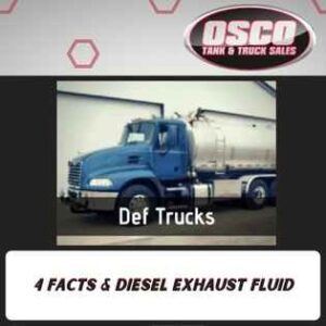 4 Facts & Diesel Exhaust Fluid