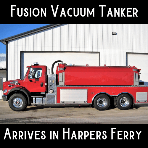 red fusion vacuum tanker