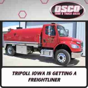 Tripoli, Iowa is Getting a Osco Tank Fire Freightliner