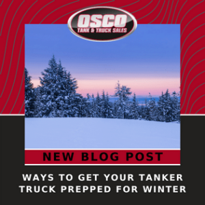 photo for the blog post Ways to Get Your Tanker Truck Prepped for Winter