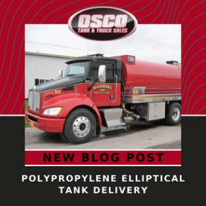 photo for the blog post Polypropylene Elliptical Tank Delivery
