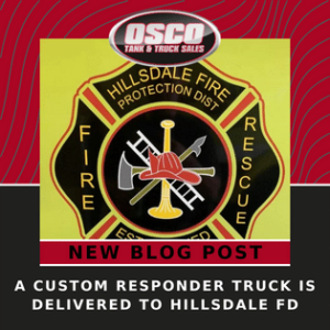 photo for the blog post A Custom Responder Truck is Delivered to Hillsdale FD