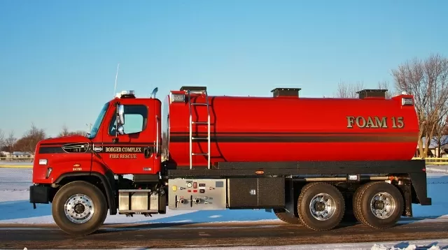 Phillips 66 foam tanker