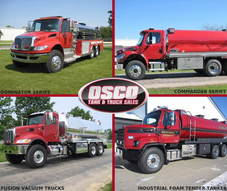 Custom fire apparatus from Osco Tanks and Truck Sales